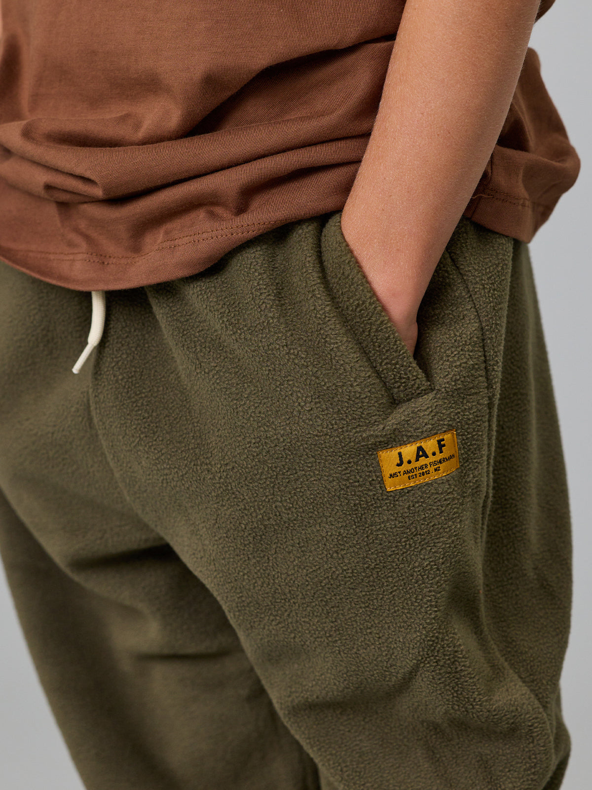 Just Another Fisherman Mini Ranger Trackpants Khaki