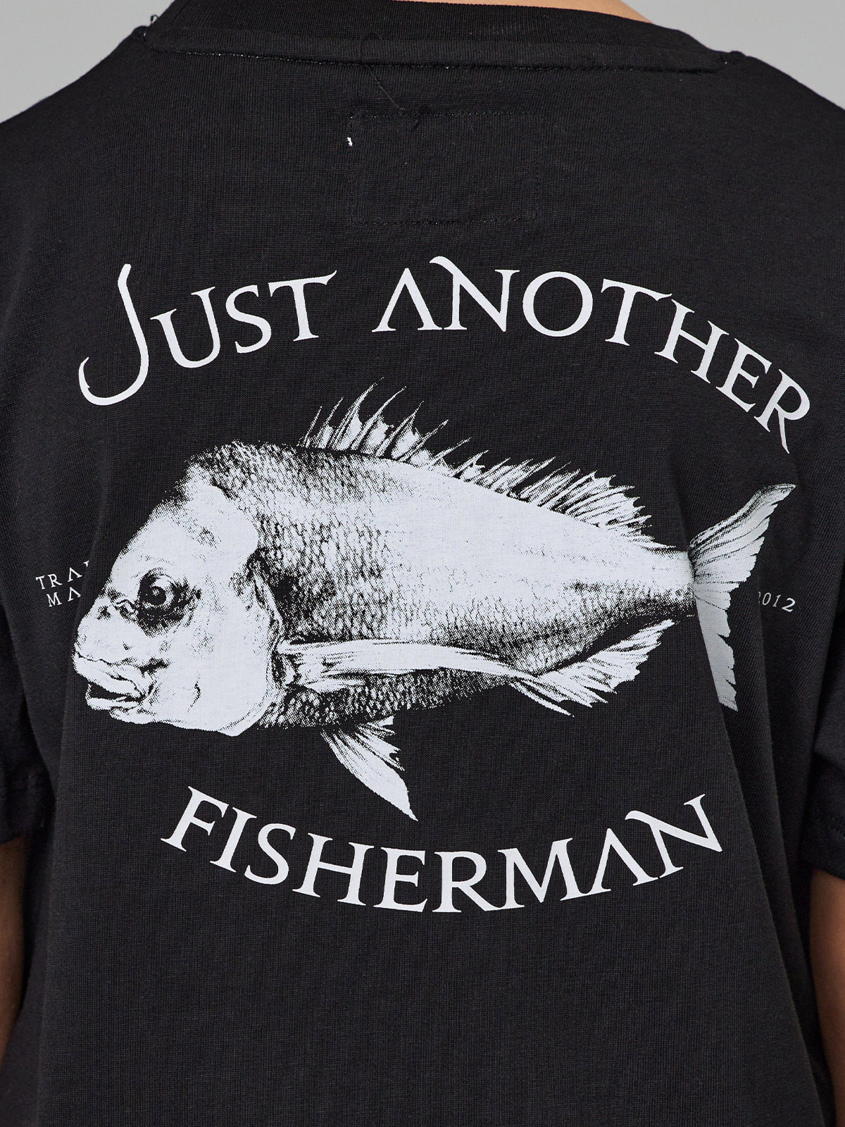 Just Another Fisherman Mini Snapper Tee Black