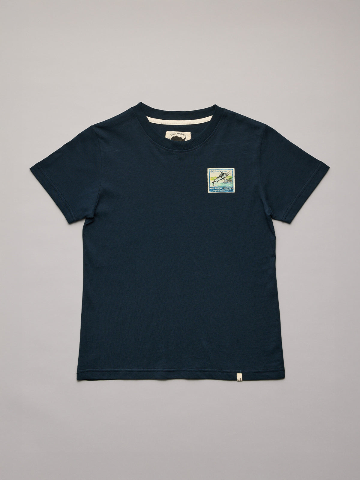 Just Another Fisherman Mini Tagged & Released Tee Navy
