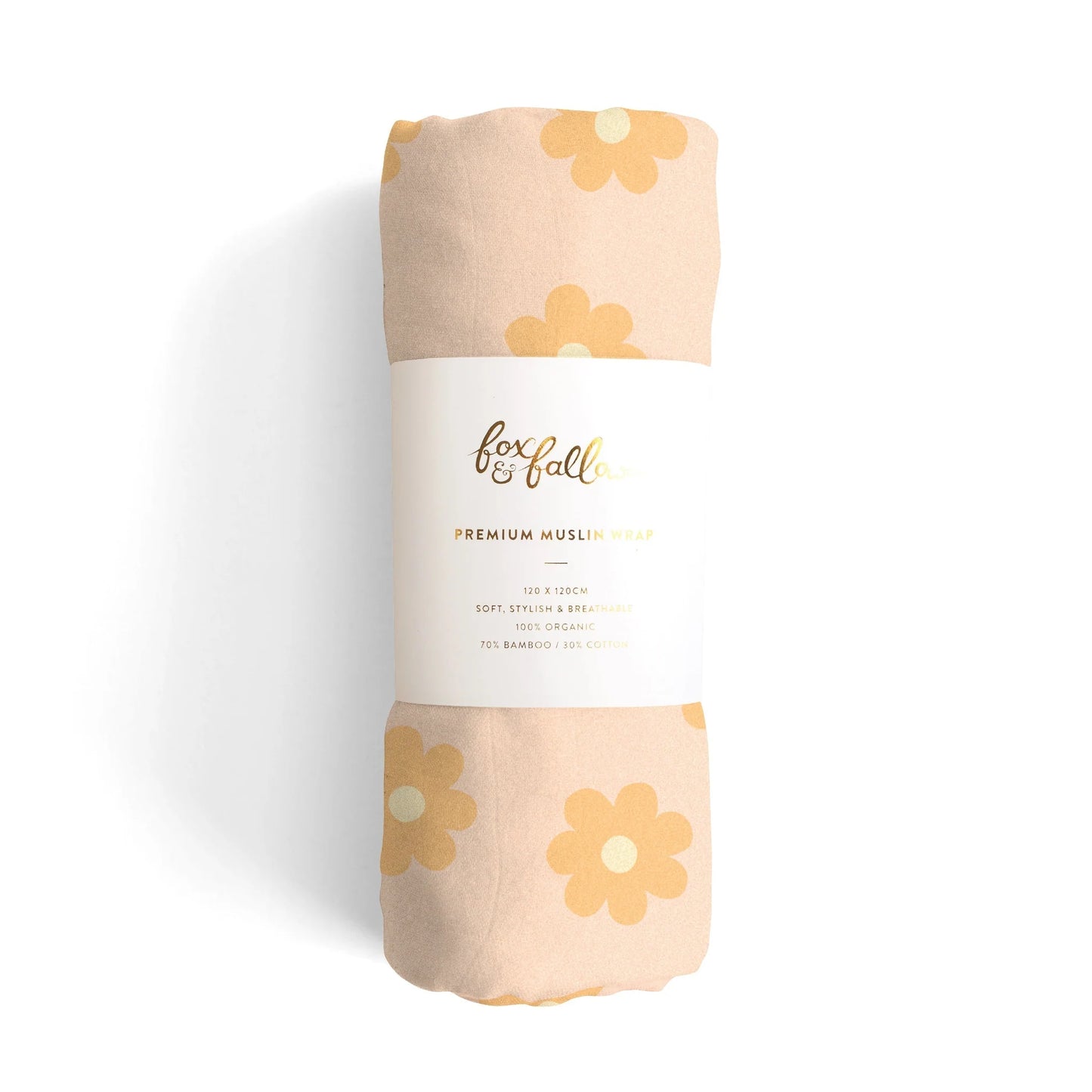 Fox & Fallow Daisy Chain Organic Muslin Wrap