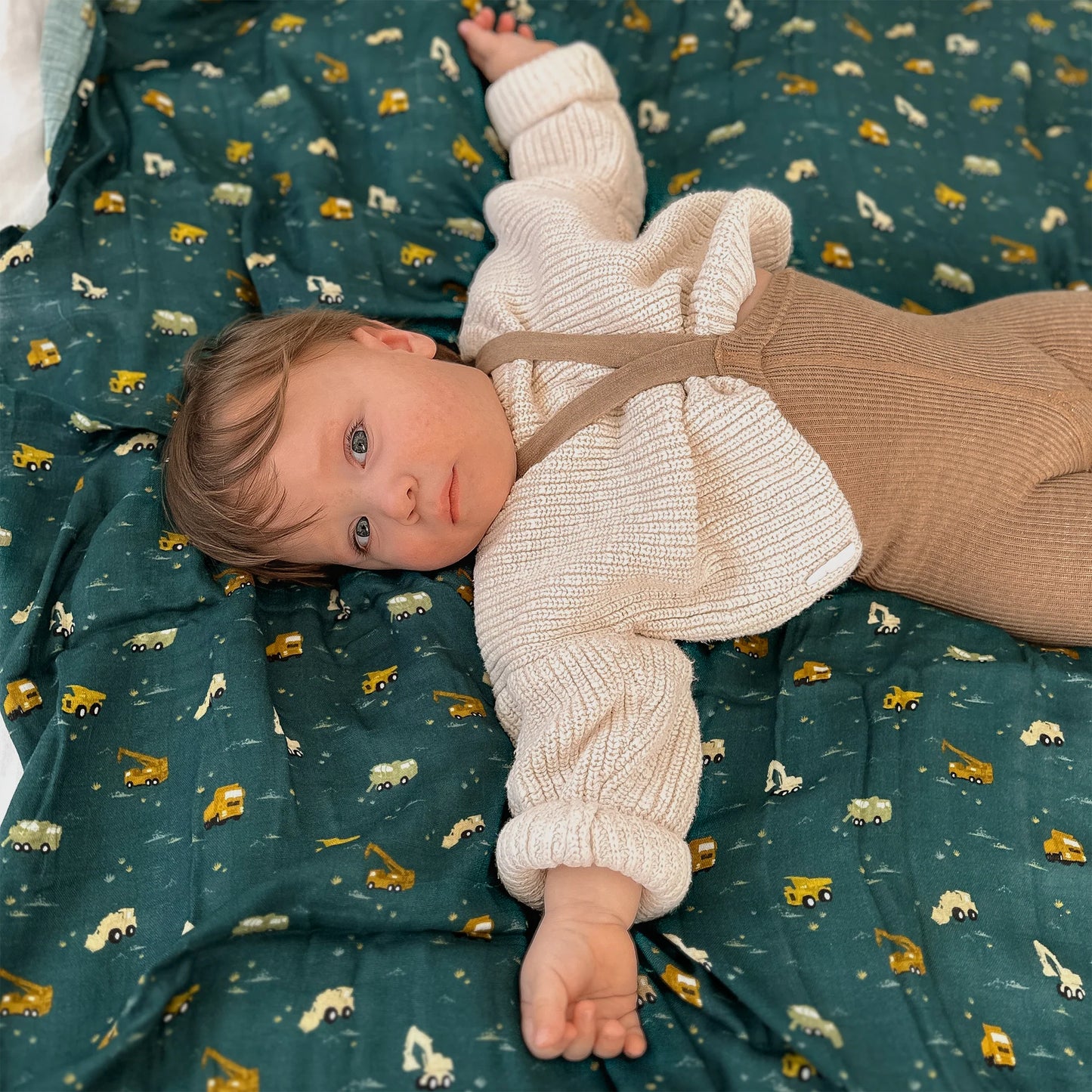 Fox & Fallow Trucks Organic Muslin Wrap