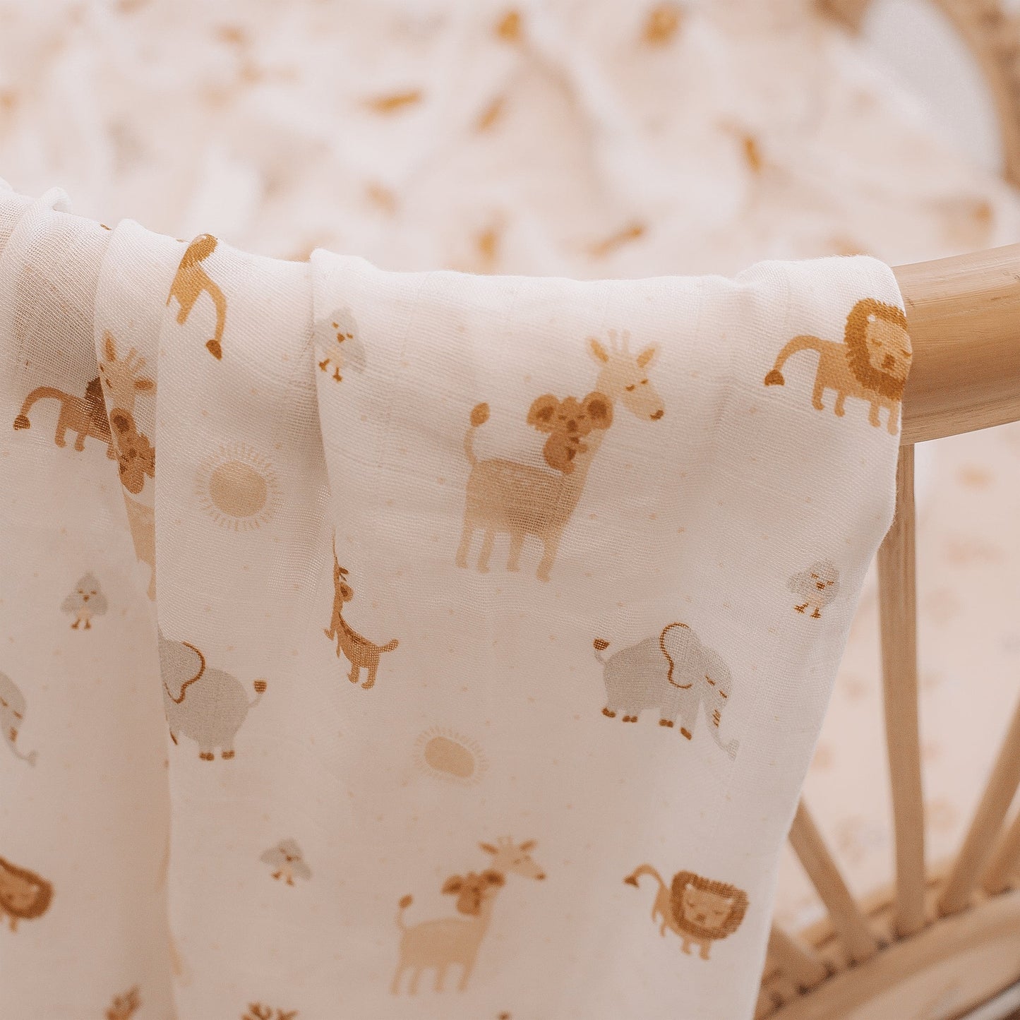 Fox & Fallow Welcome Party Organic Muslin Wrap