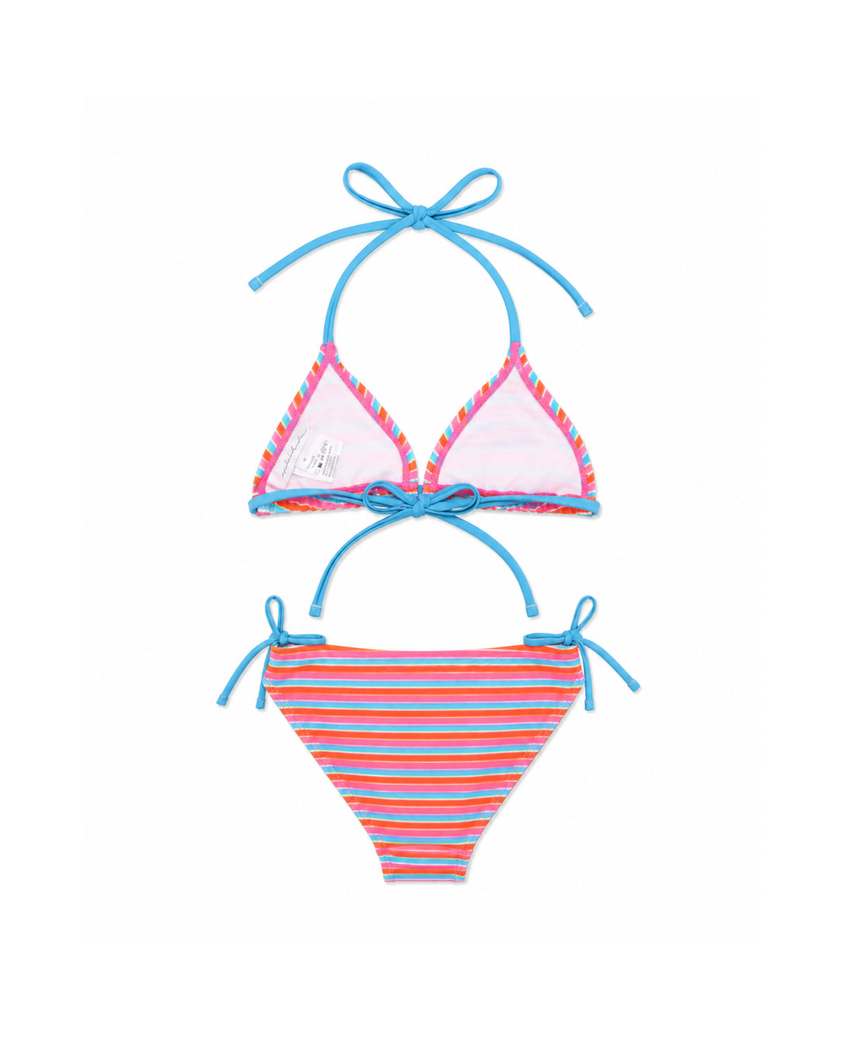 Minihaha Selina Stripe Tri Bikini