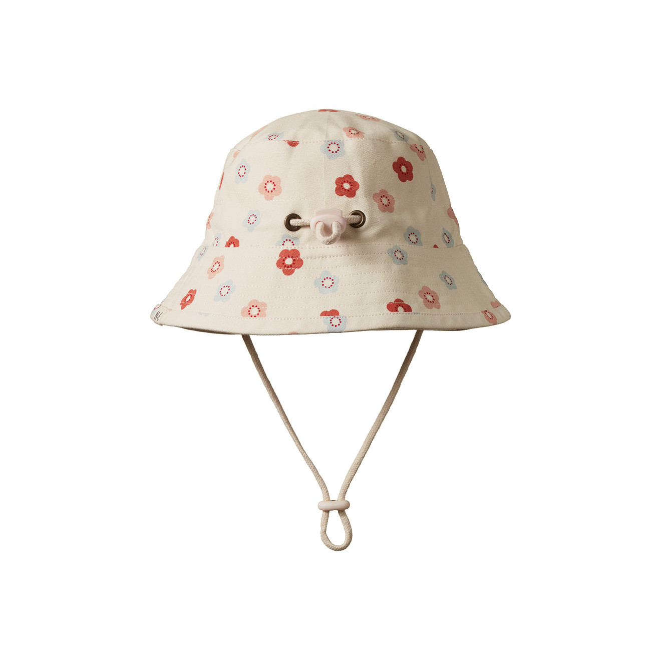 Nature Baby Bucket Sunhat Petite Flora Stamp Print