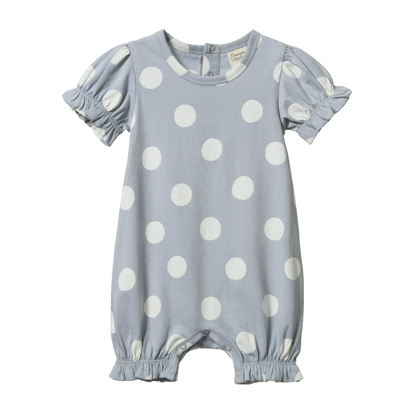 Nature Baby Bubbles Suit Flossie Polka Dot Print