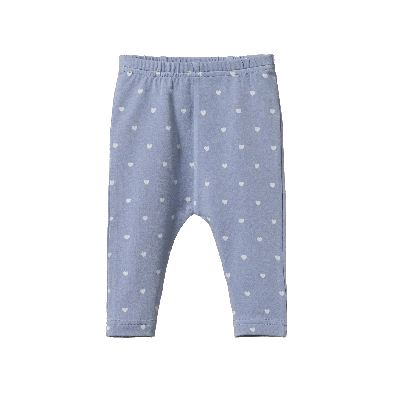 Nature Baby Leggings Hearts Bluebelle Print