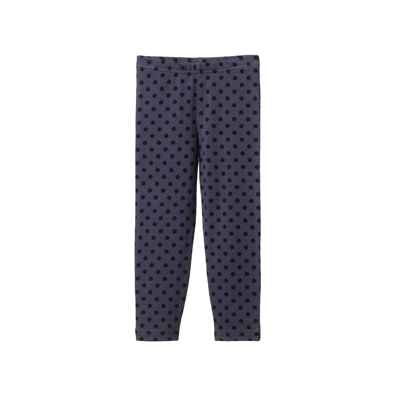 Nature Baby Leggings Violet Polka Dot Print