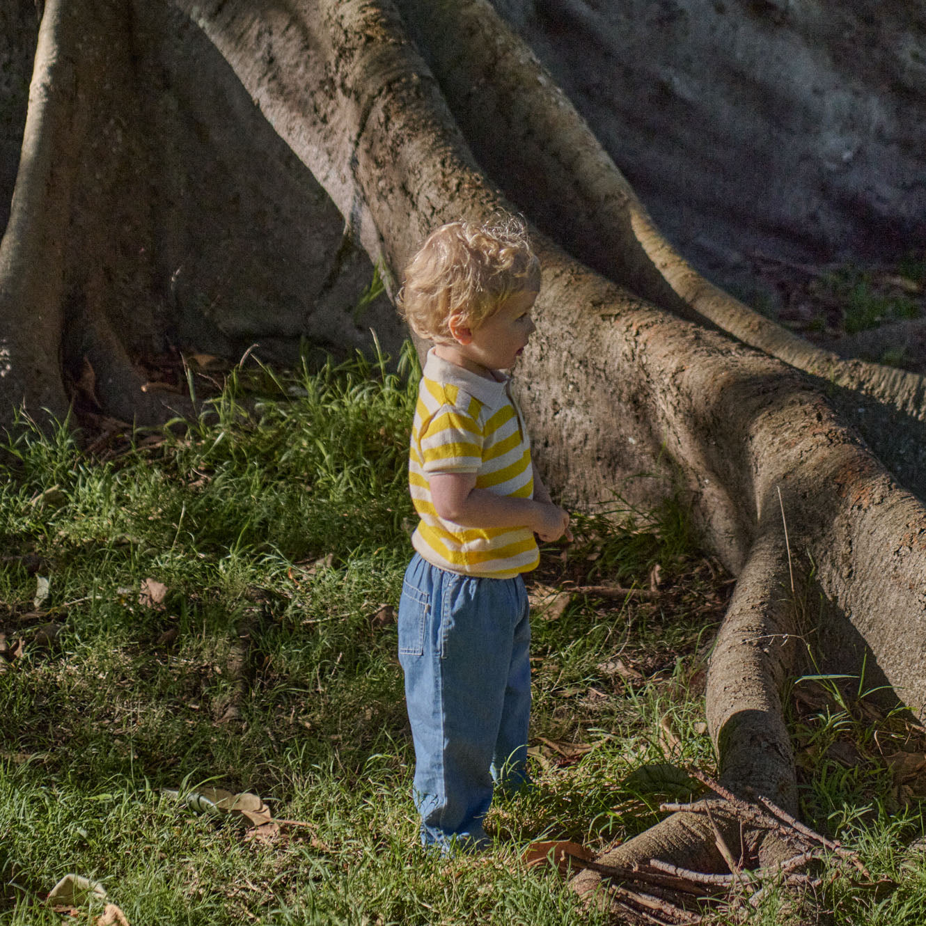 Nature Baby Dae Pants Chambray Sky