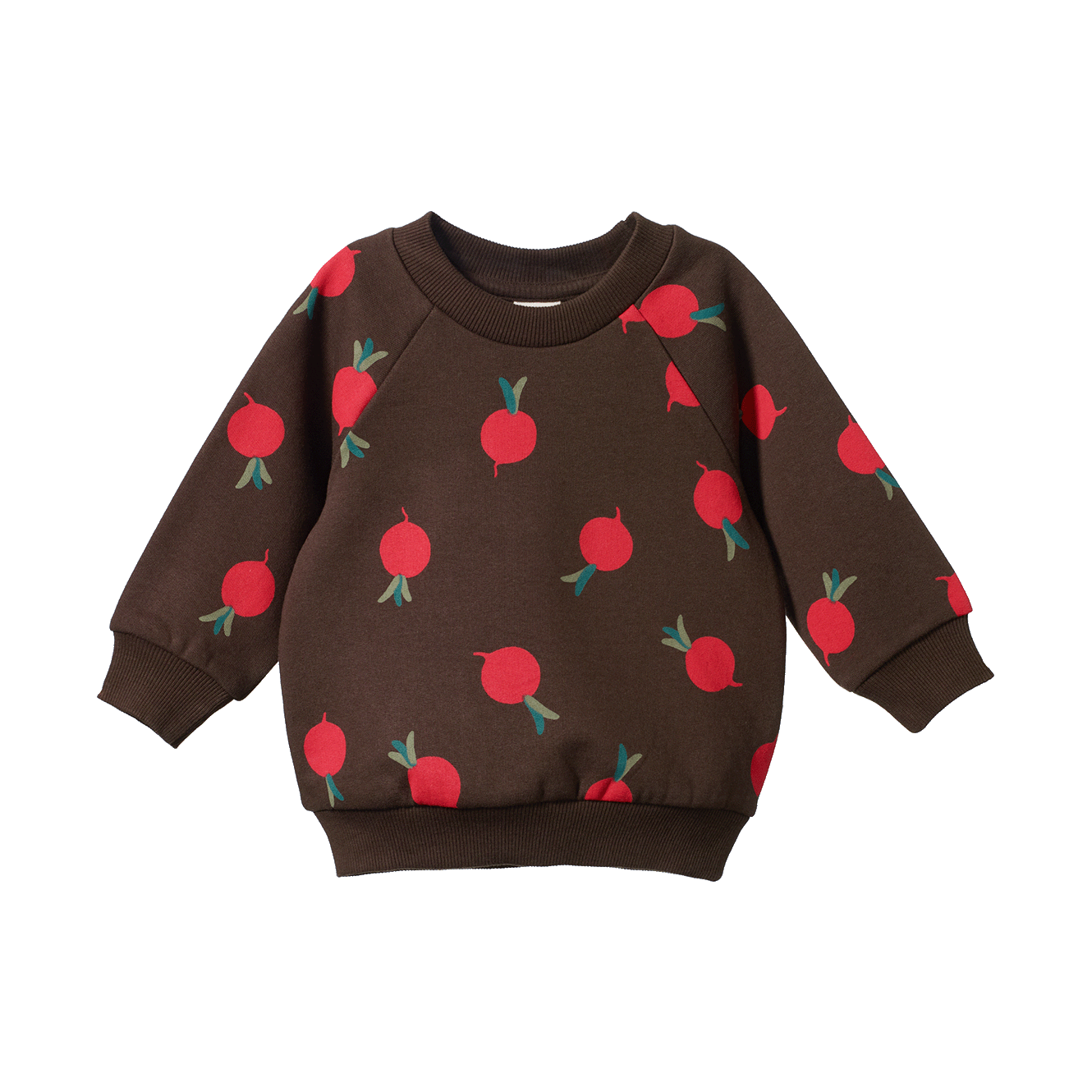 Nature Baby Emerson Sweater Grande Radish Print