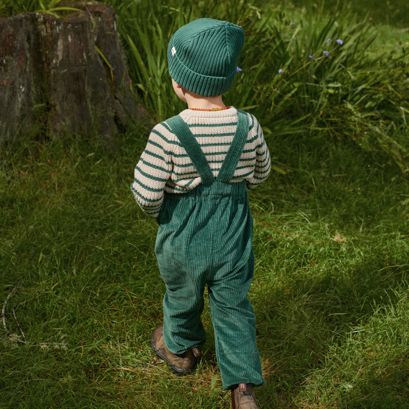 Nature Baby Billy Jumper Pine Sailor Stripe