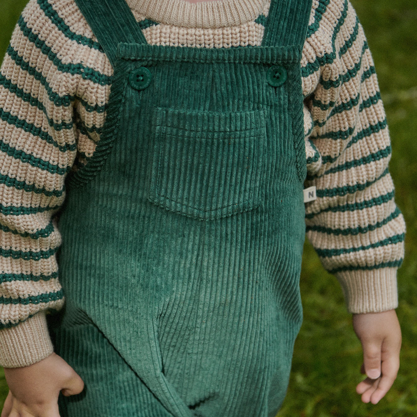 Nature Baby Billy Jumper Pine Sailor Stripe