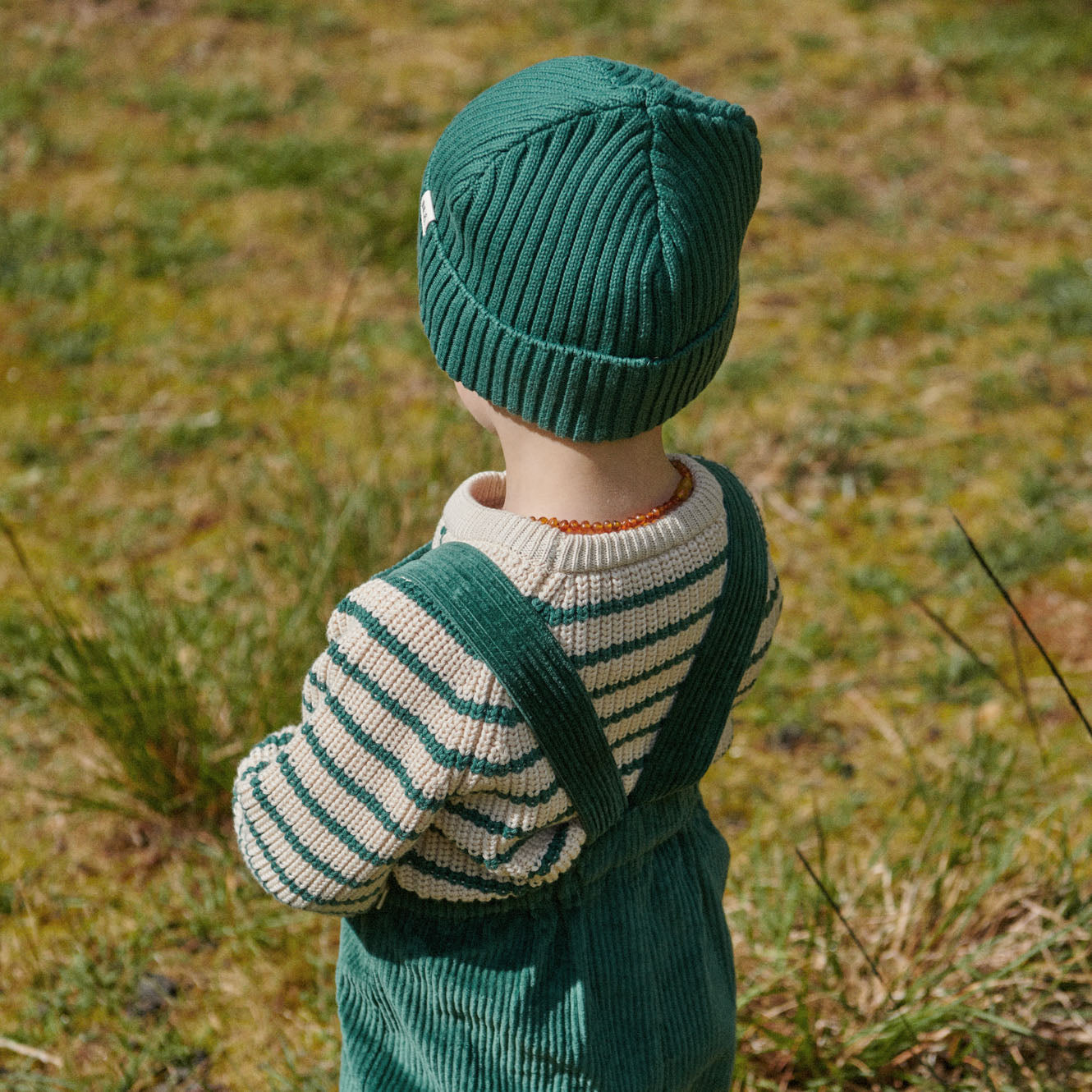 Nature Baby Billy Jumper Pine Sailor Stripe