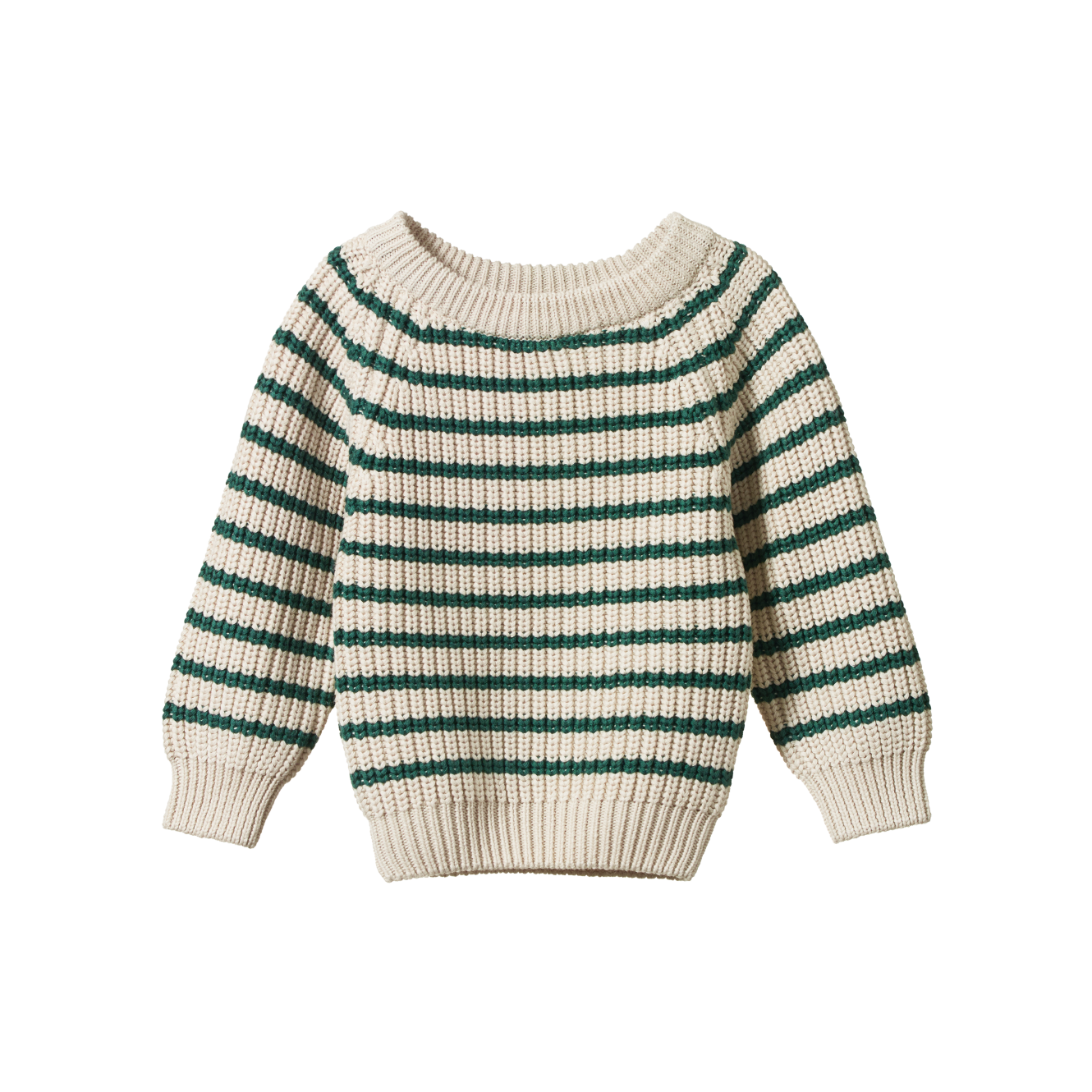 Nature Baby Billy Jumper Pine Sailor Stripe