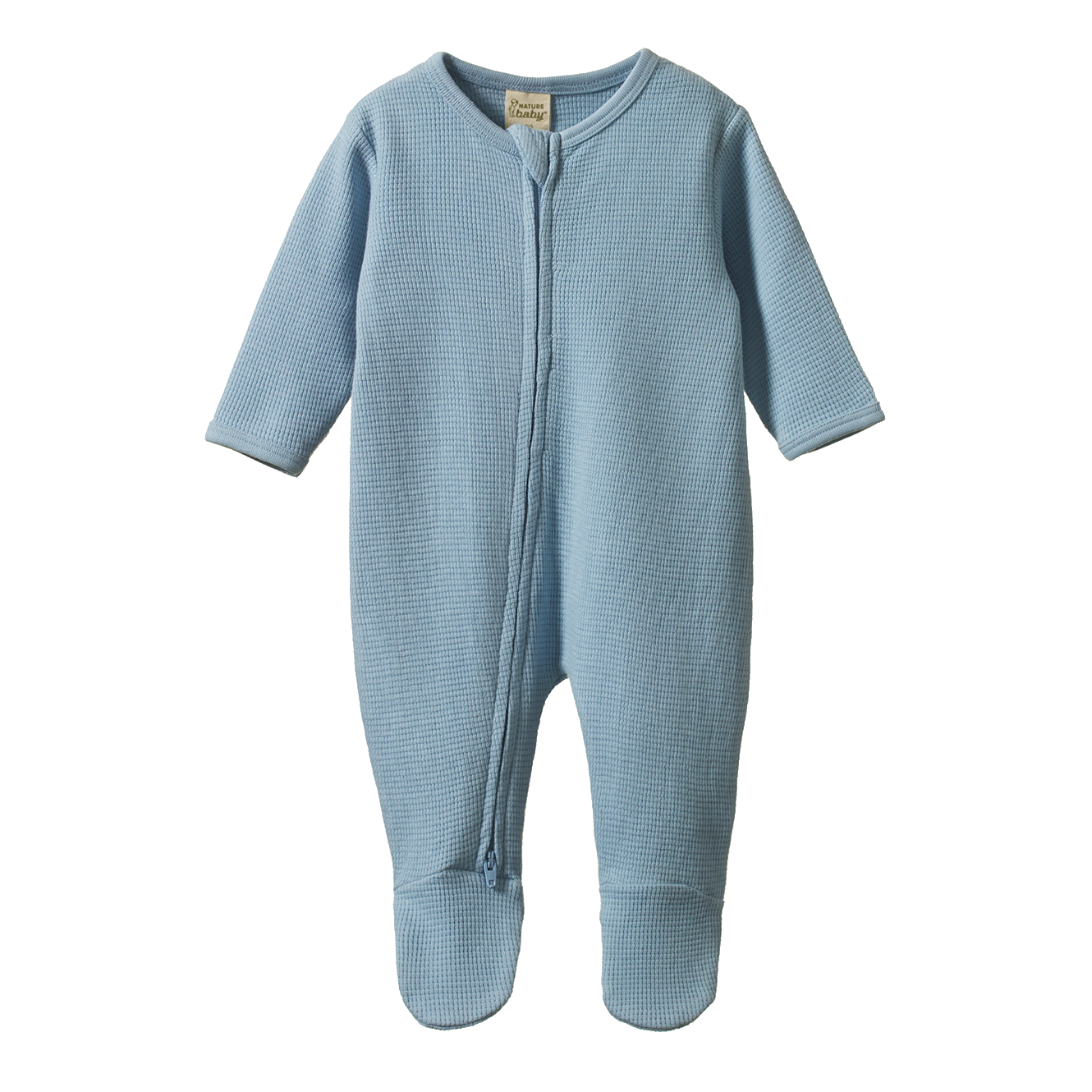 Nature Baby Dreamlands Suit Waffle Celestial Blue