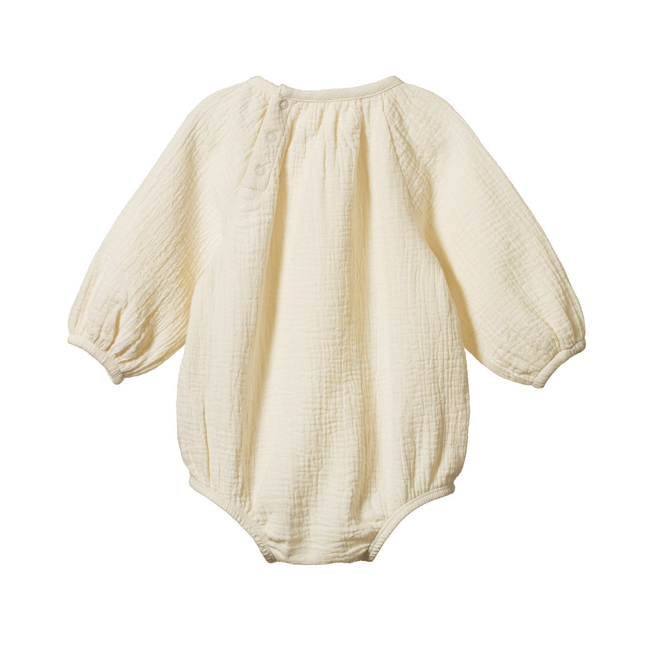 Nature Baby Meadow Bodysuit Muslin Natural