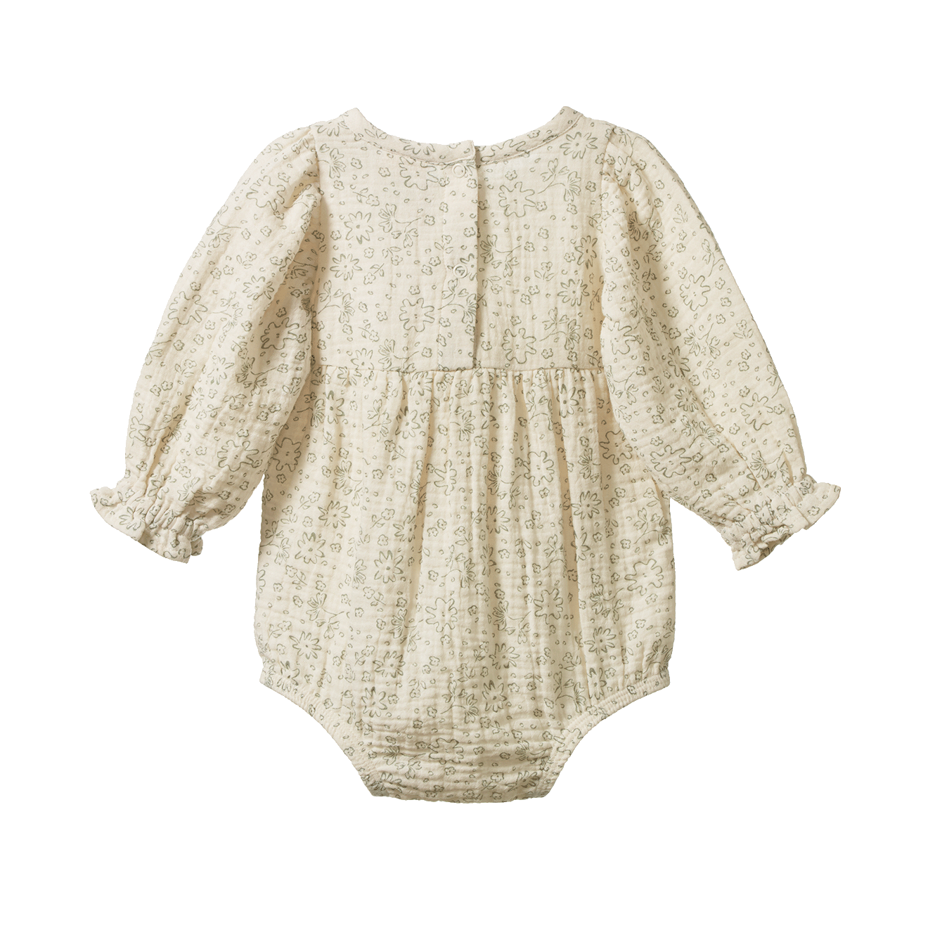 Nature Baby Willow Bodysuit Muslin Bloomsbury Print