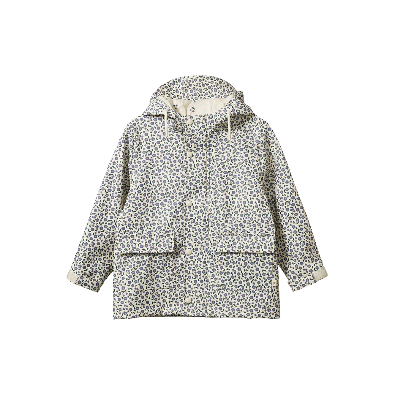 Nature Baby Raincoat Briarwood Heron Print