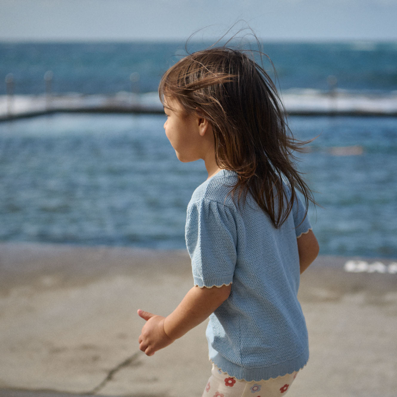 Nature Baby Maeve Tee Celestial Blue