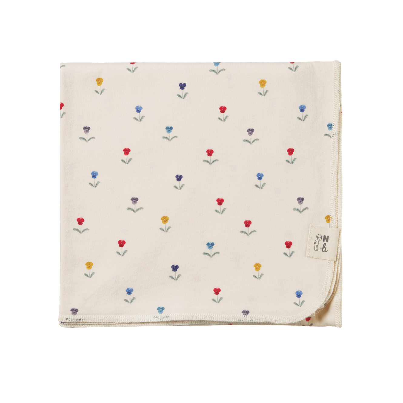 Nature Baby Cotton Wrap Delphine Print