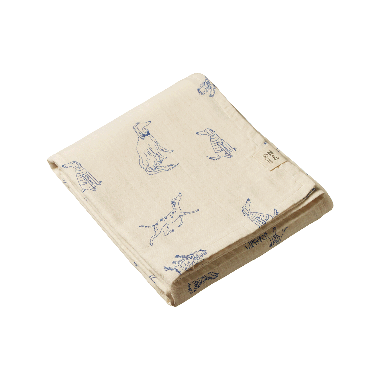 Nature Baby Muslin Wrap Best Friend Print