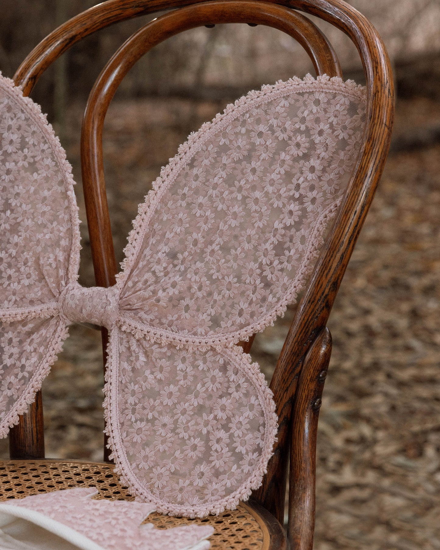 Noralee Wings Rose Embroidered Daisy