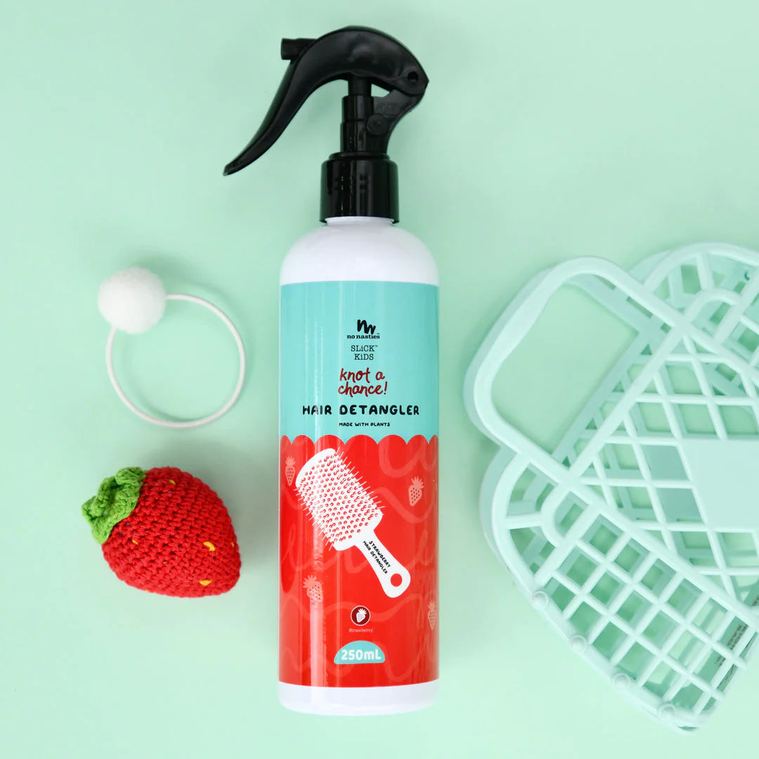 No Nastie | Slick Kids Hair Detangler Strawberry