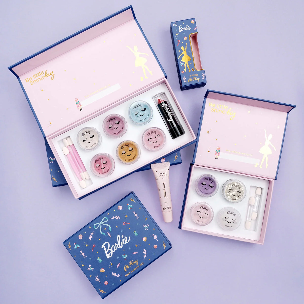 Oh Flossy x Barbie in the Nutcracker Makeup & Glitter Set