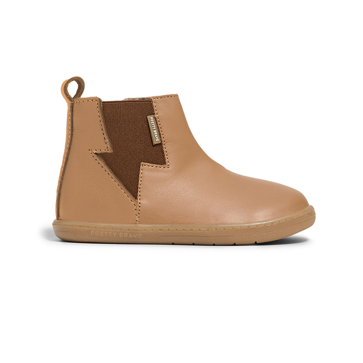 Pretty Brave Toddler Bolt Boot Tan