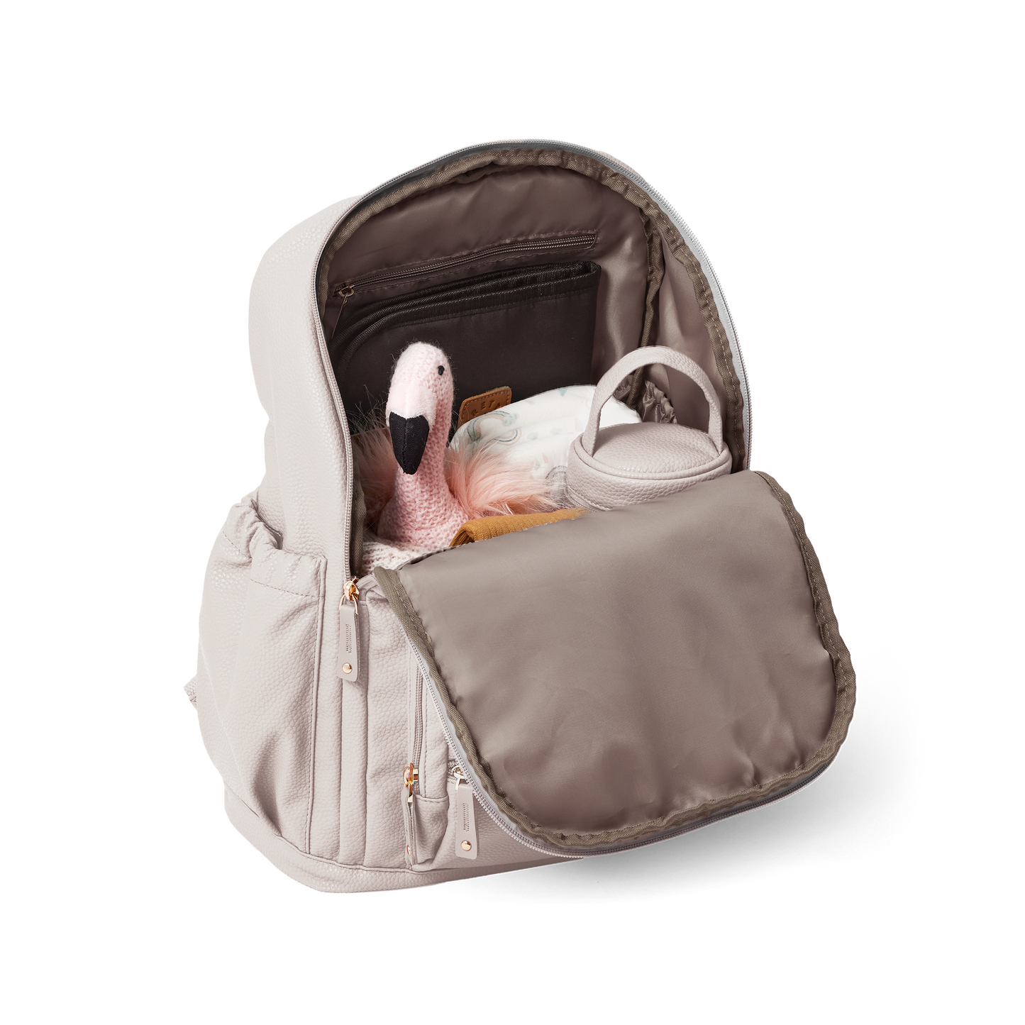 Pretty Brave Chloe Backpack Stone Pebble