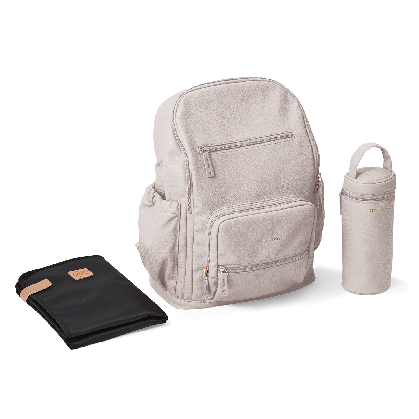 Pretty Brave Chloe Backpack Stone Pebble