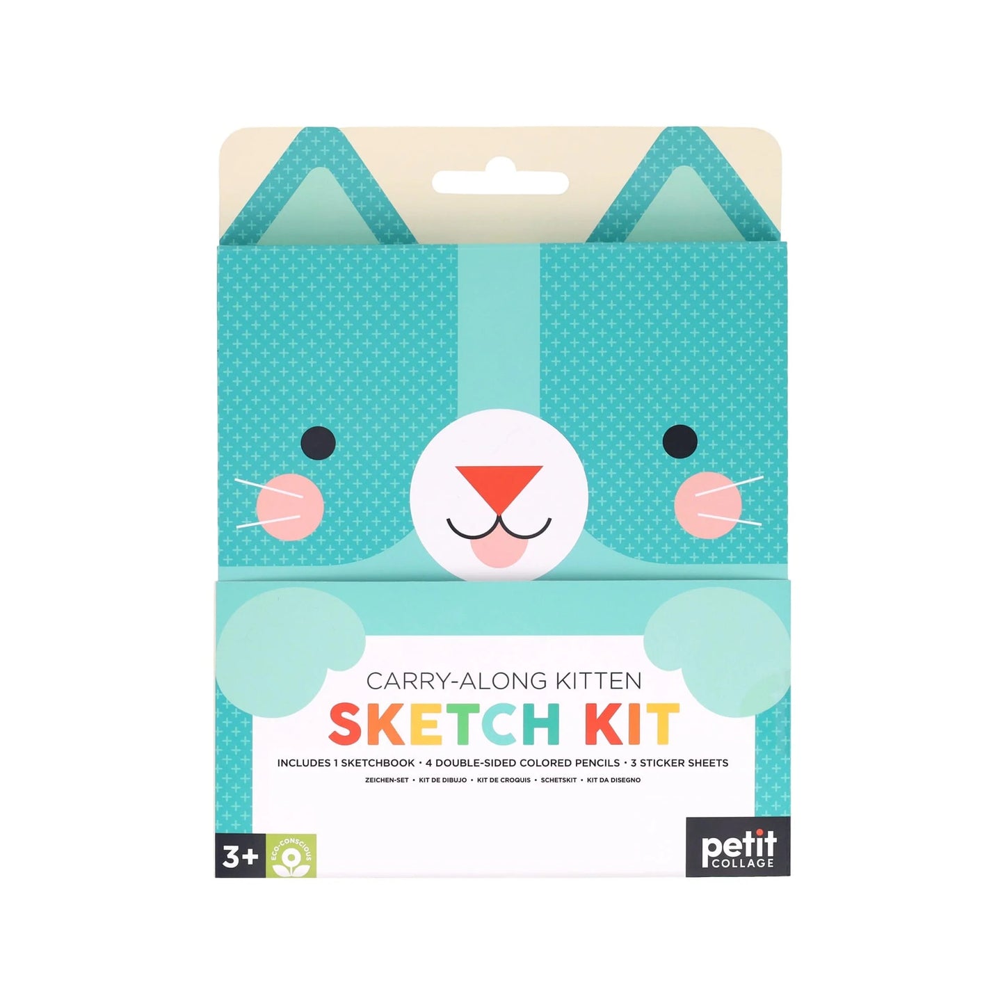 Le Petite Collage Carry-Along Sketch Kit Kitten