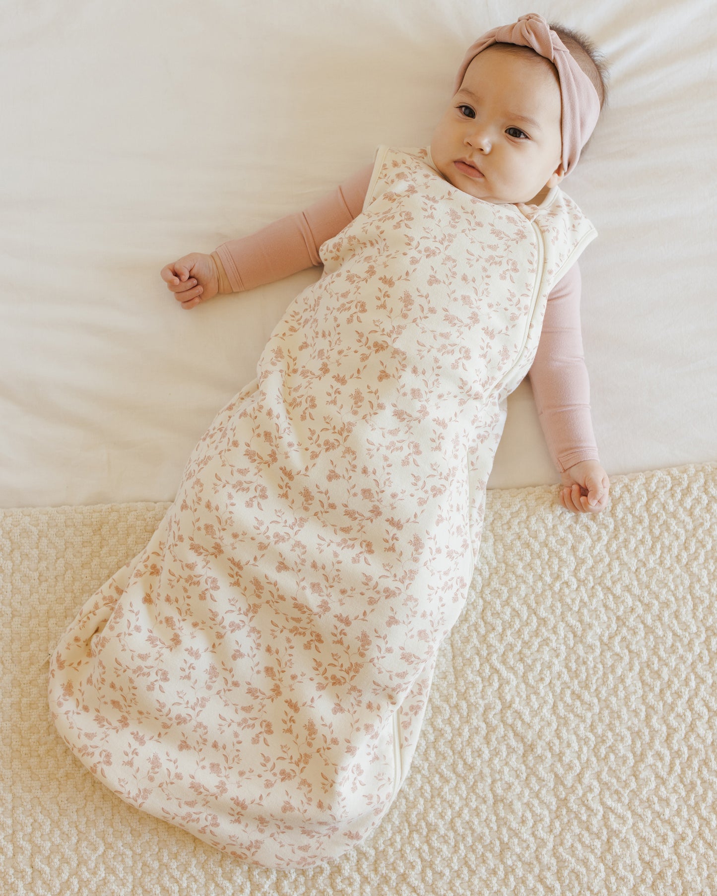 Quincy Mae Jersey Sleep Bag | French Garden *Pre-Order*