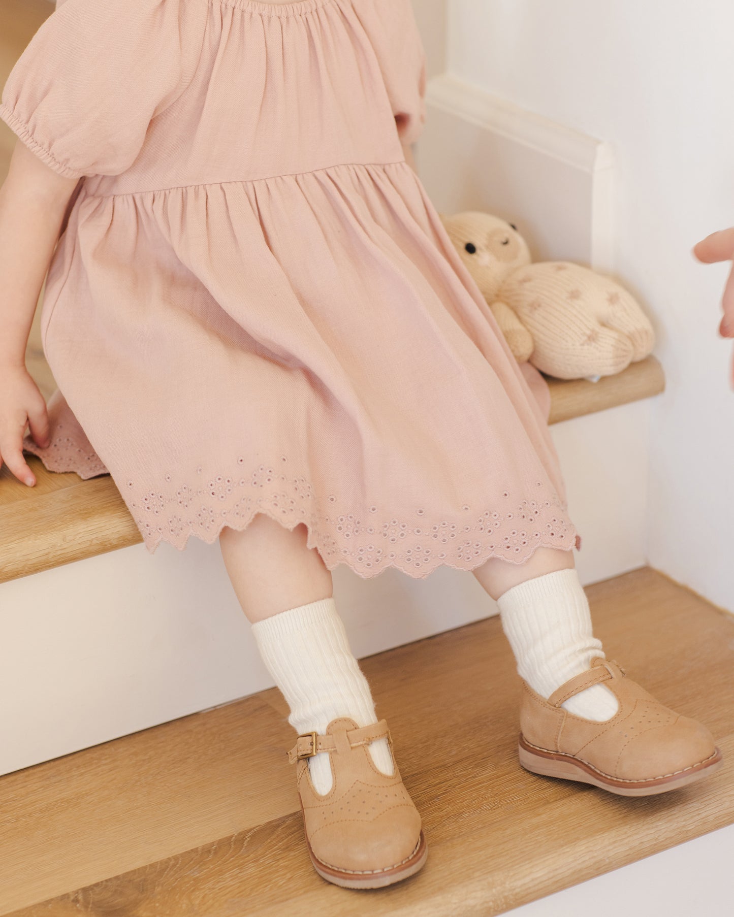 Quincy Mae Bella Dress | Rose *Pre-Order*