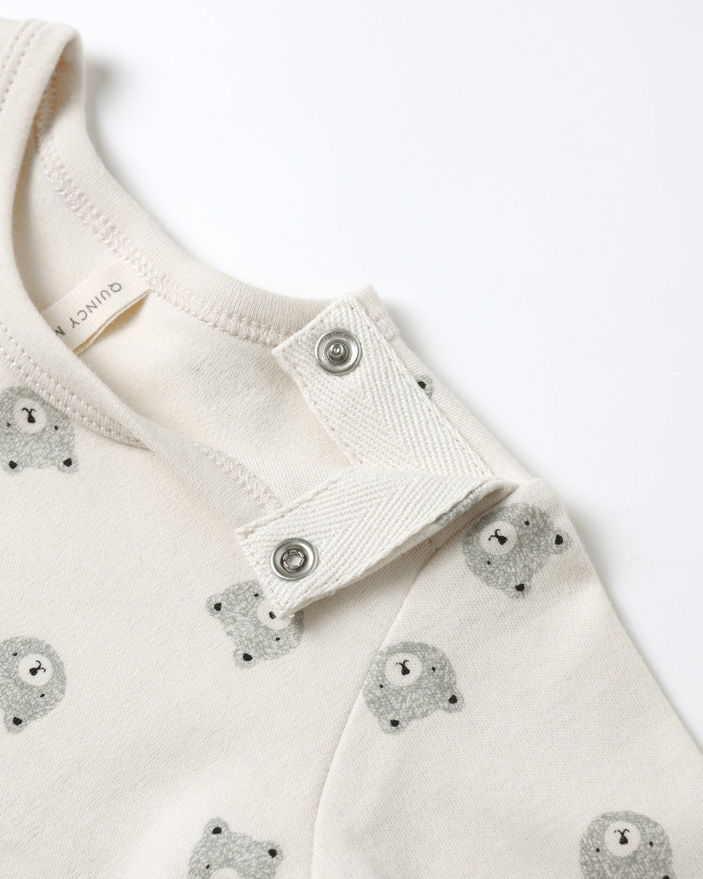 Quincy Mae Jersey Bodysuit, 2 Pack | Bears & Steel Blue *Pre-Order*