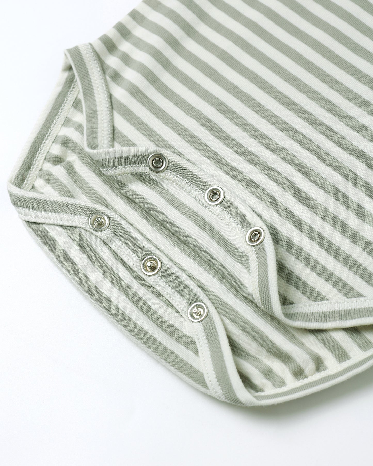 Quincy Mae Jersey Bodysuit, 2 Pack | Fox Land & Fern Stripe *Pre-Order*