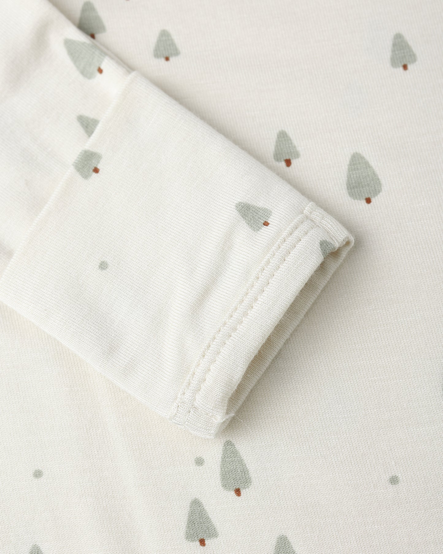 Quincy Mae Bamboo Baby Gown + Hat Set | Trees