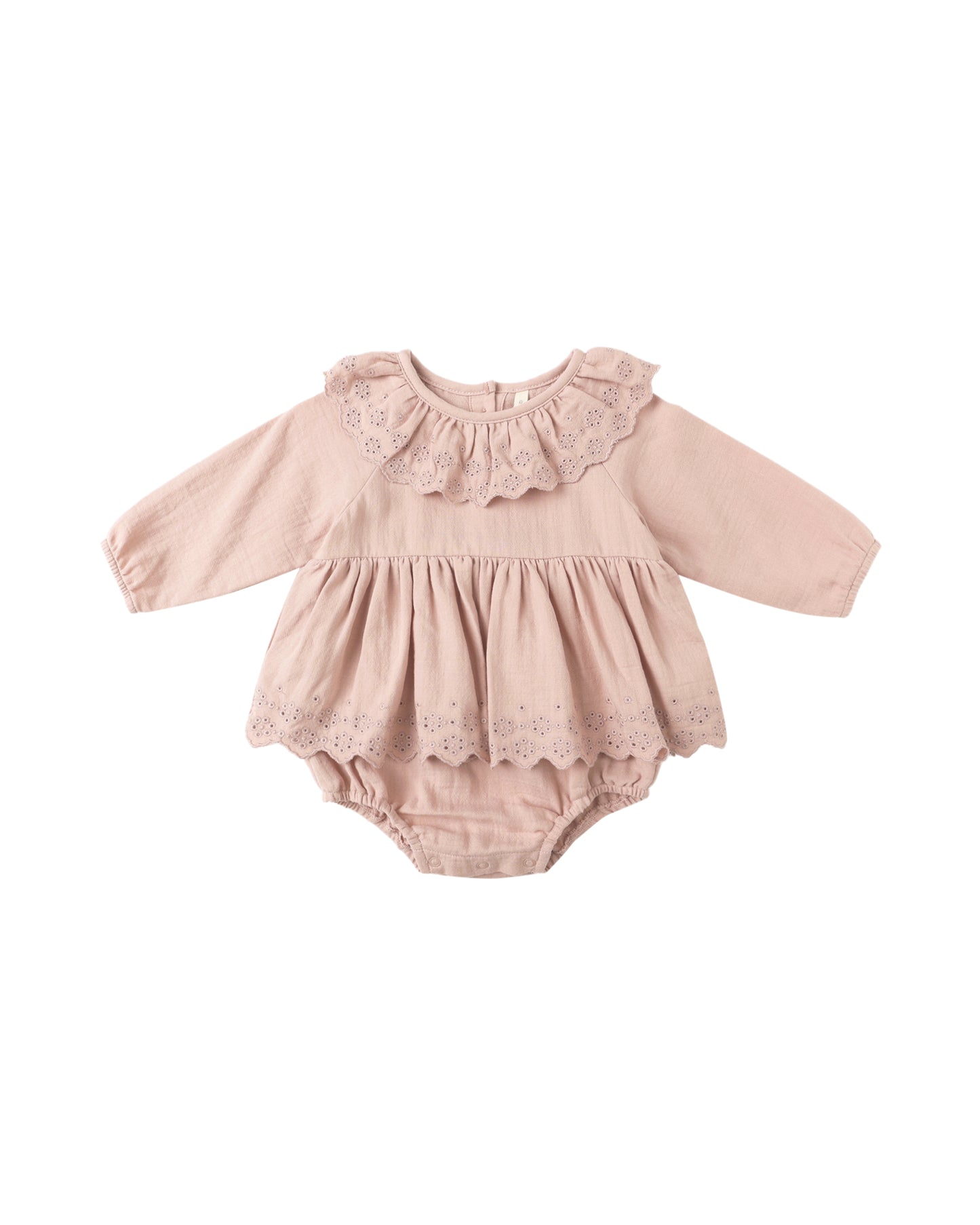 Quincy Mae Thalia Romper | Rose *Pre-Order*