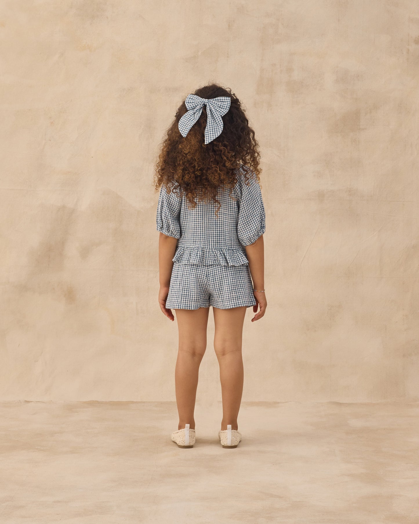 Rylee & Cru Juniper Set Marine Gingham