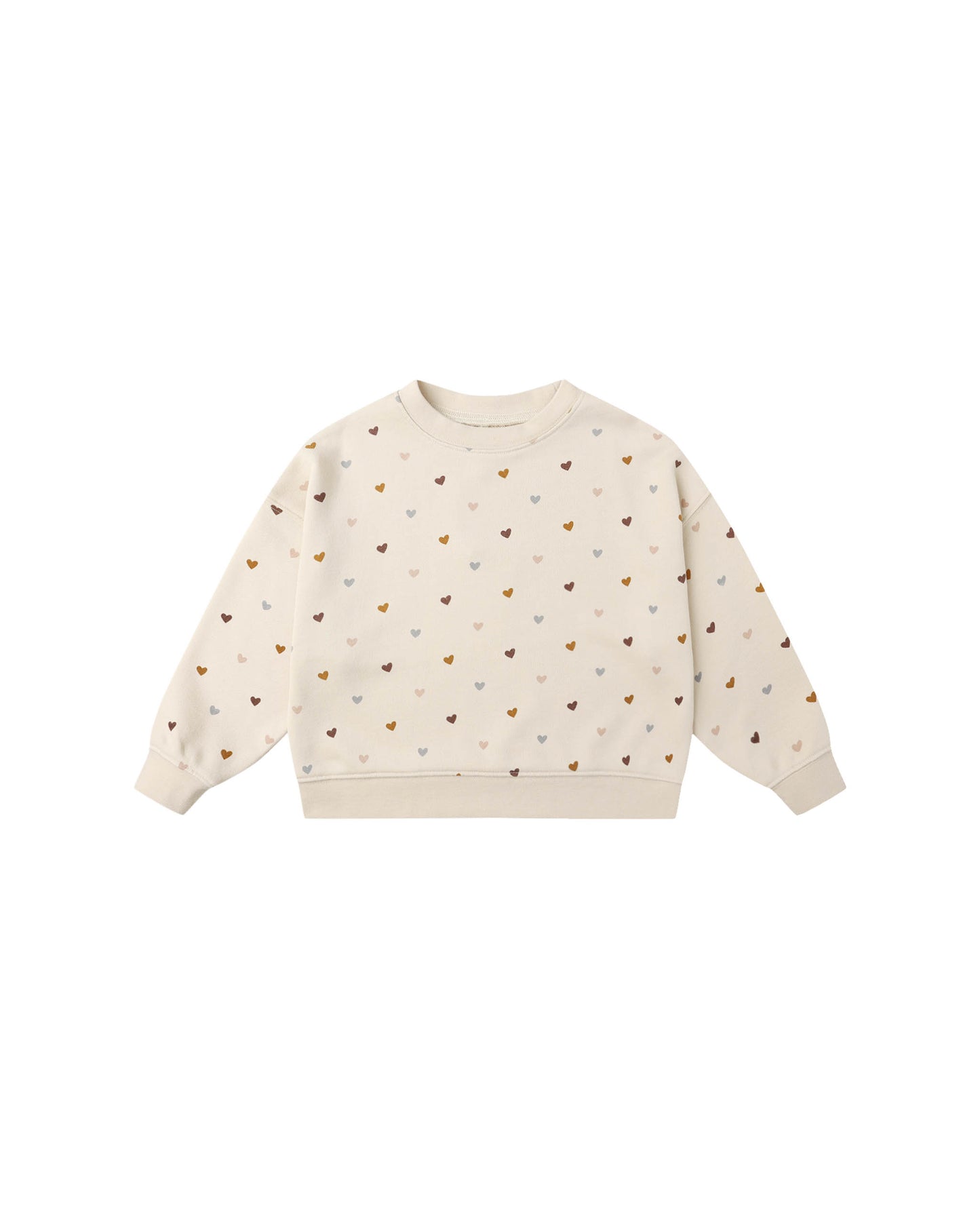 Rylee + Cru Boxy Pullover Hearts