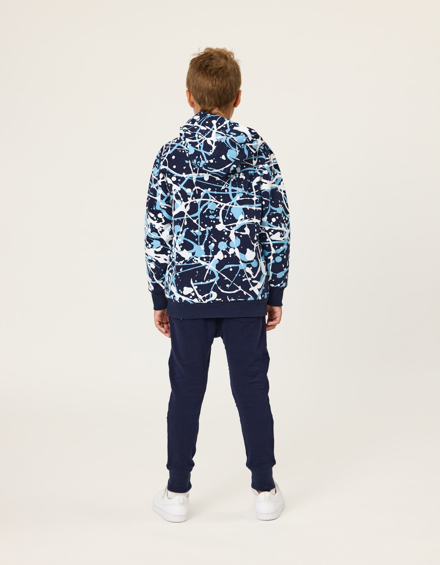 Radicool Blue Splatter Hood