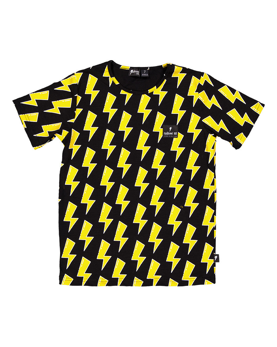 Radicool Lightning Tee Black