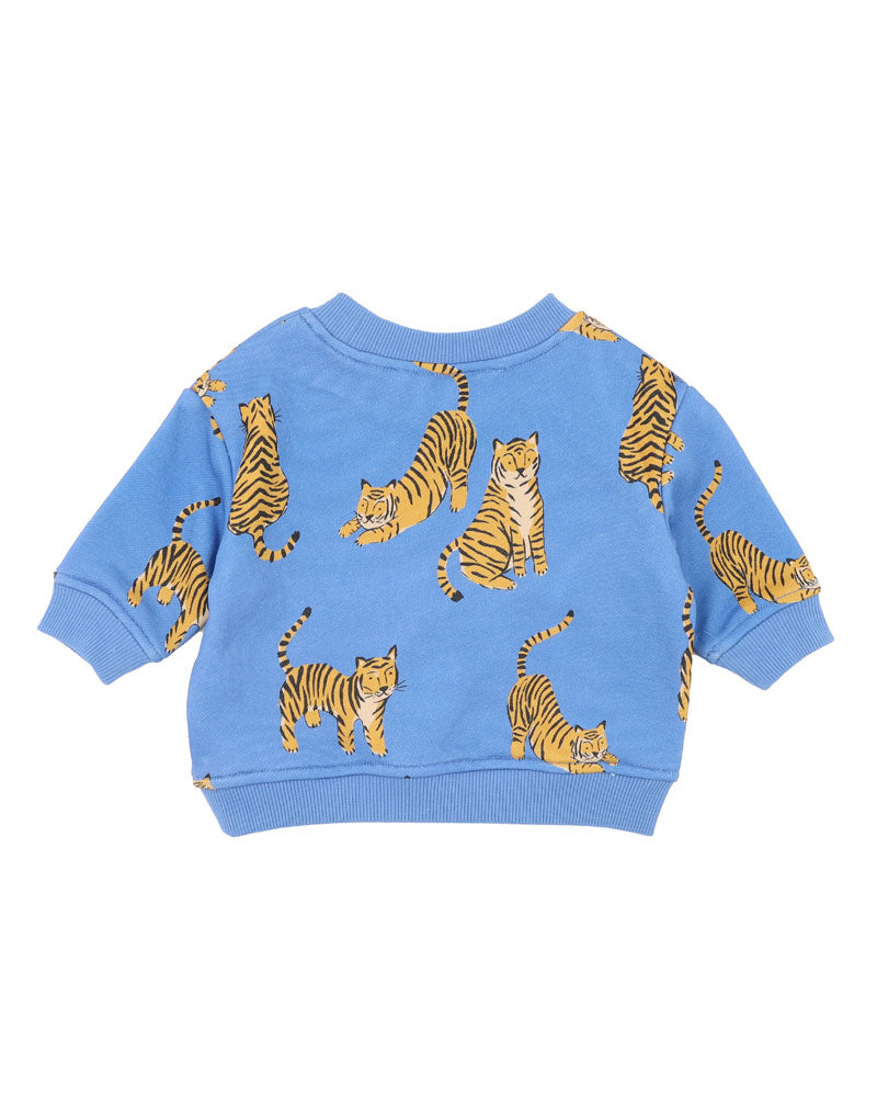 Minihaha Tiger Print Sweatshirt