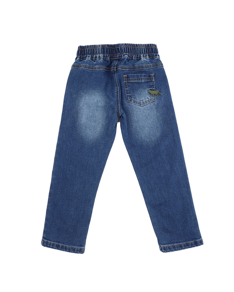 Minihaha Boys Denim Pull On Jeans