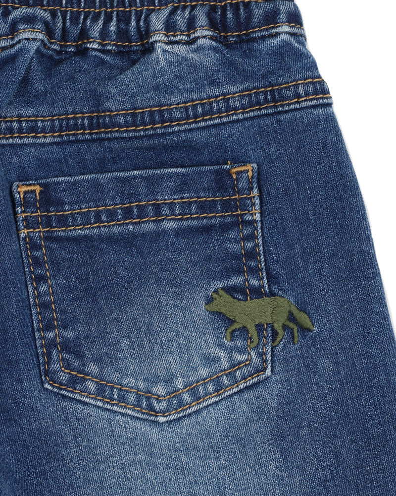 Minihaha Boys Denim Pull On Jeans