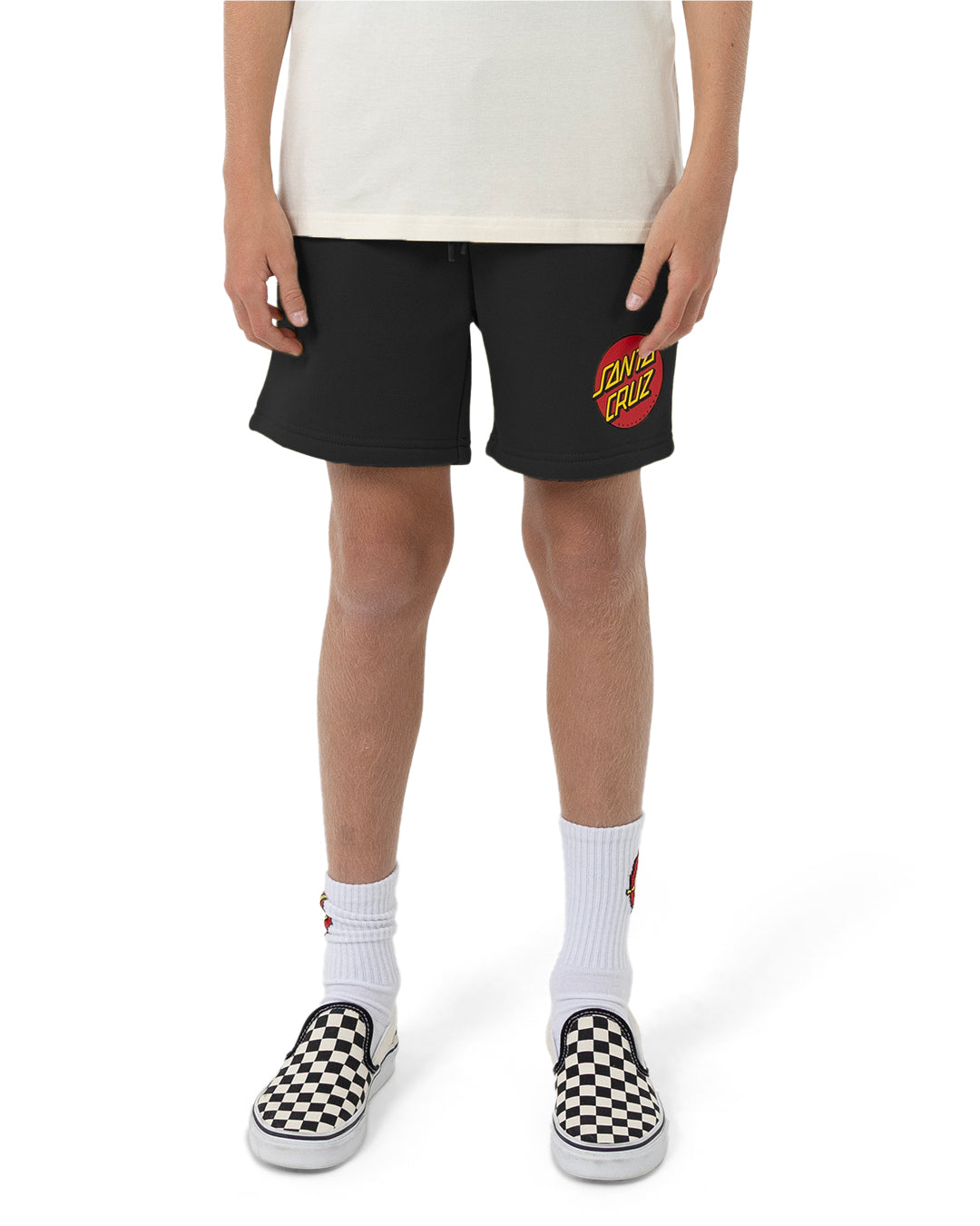 Santa Cruz MFG Cruzier Solid Beach Short Black
