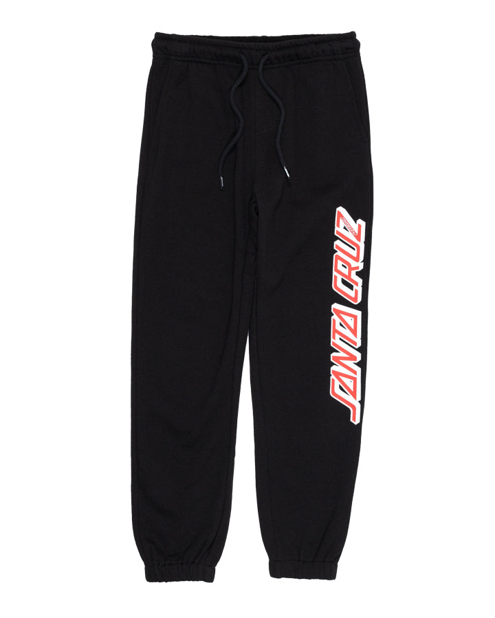 Santa Cruz Classic Strip Track Pant Black