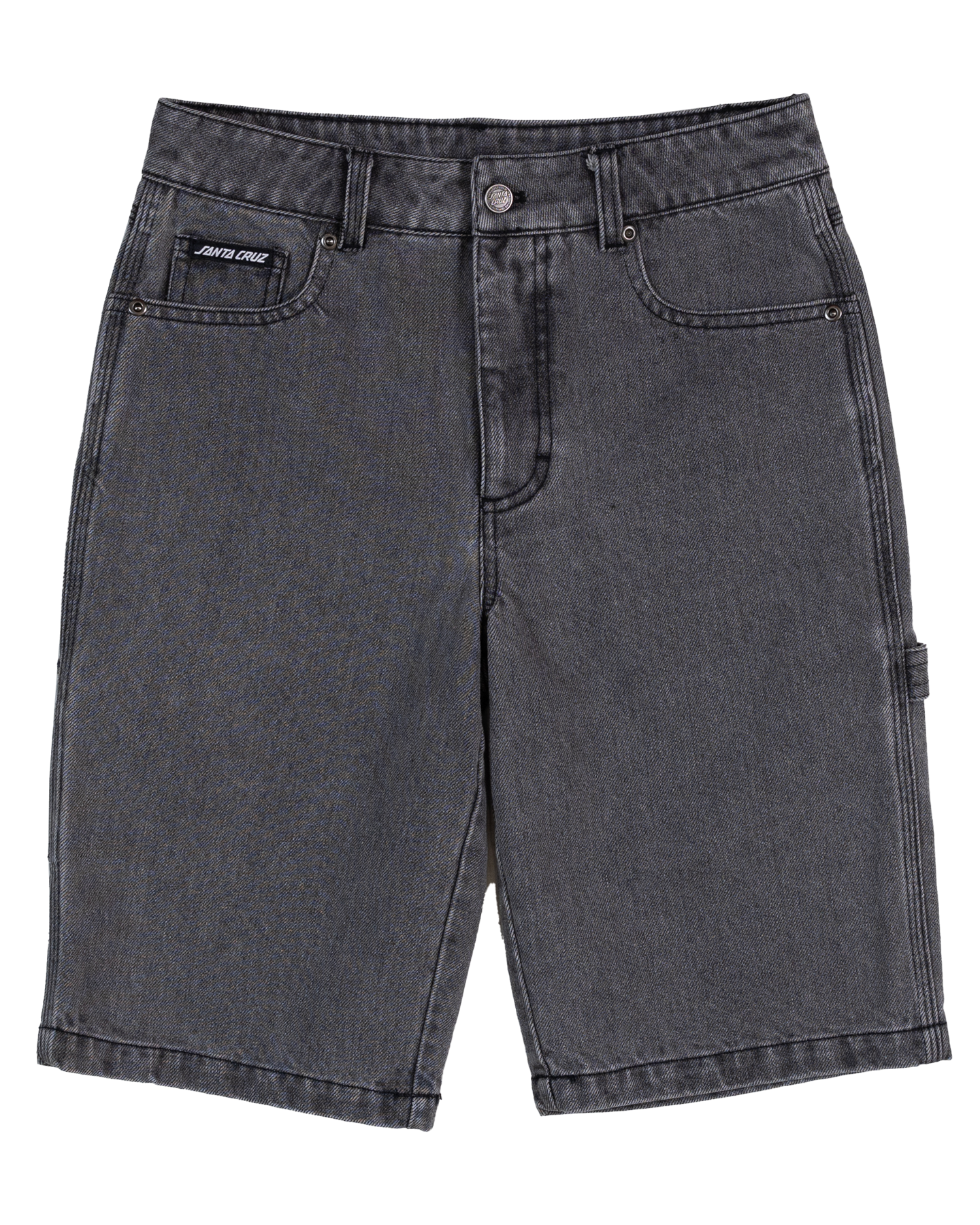Santa Cruz Classic Dot Carpenter Jean Shorts Carbon