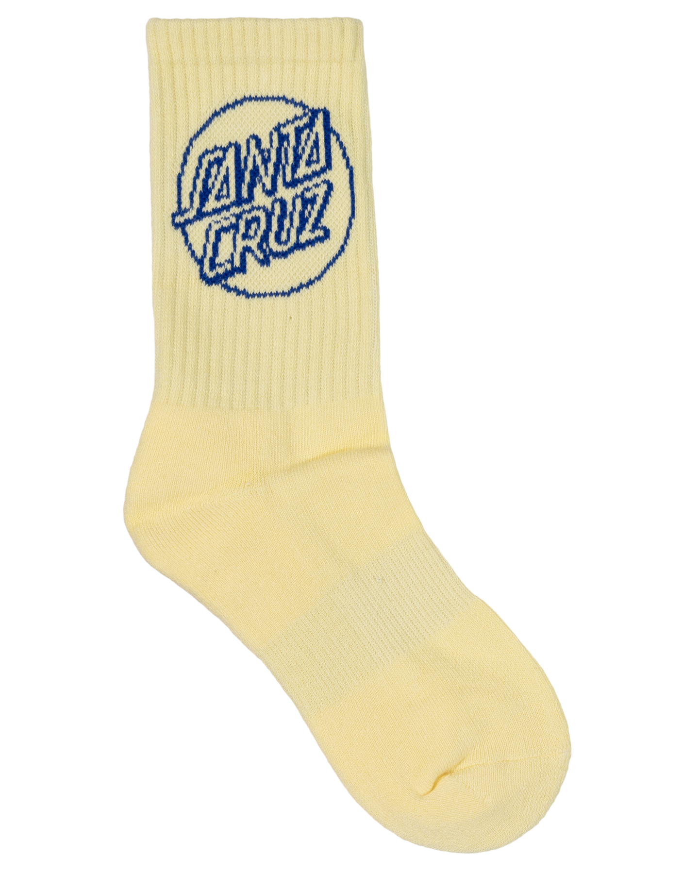 Santa Cruz Opus Dot Crew Sock 3pack Cobalt | Butter | Teal