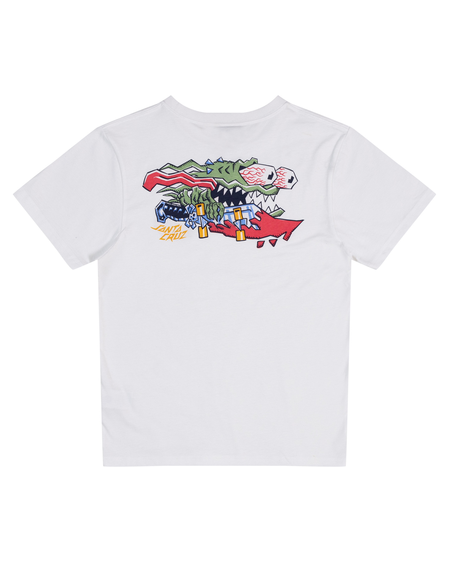 Santa Cruz Meek Scratched Slasher Tee White