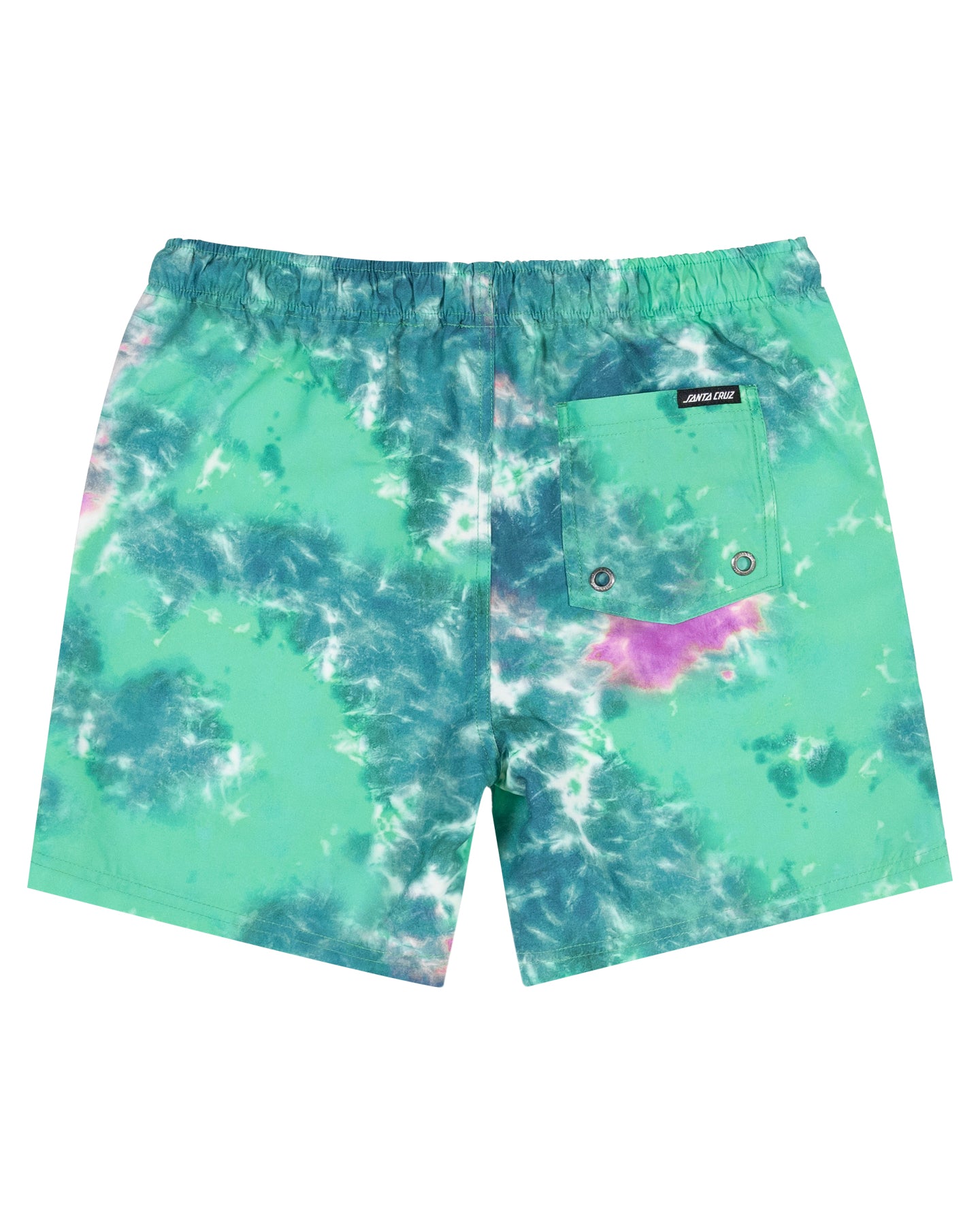 Santa Cruz Industrial Dot Mono Boardshort Light Green Tie Dye